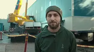 World&acute;s largest blast cleaning robot - Sandblasting huge structures