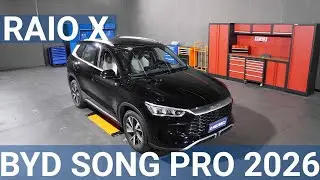 Como funciona o sistema h&iacute;brido do BYD Song Pro 2026? RAIO X