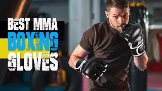 Xinluying MMA Gloves Martial Arts Grappling Sparring Punch Bag UFC Boxing Training Half Mitts