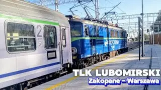 TLK LUBOMIRSKI - Podróż z Zakopanego do Warszawy Wschodniej 
