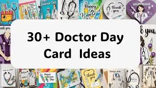 Doctors day Card ideas easy | Thank you card for Doctor&Nurse | Doctor day card | Doctor Themed Card