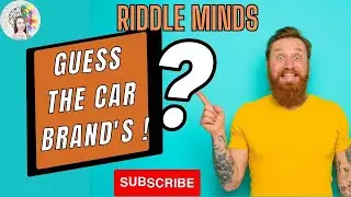 Guess The Car Brands l #guessingchallenge #puzzlegame #riddleminds
