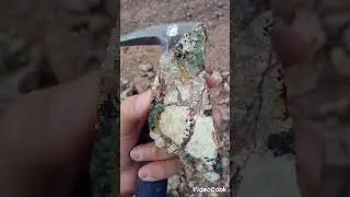 Copper mineralization in the volcanic rocks