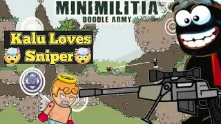 Kalu Loves Sniper | Mini Militia Gameplay | Mini Militia | Da2