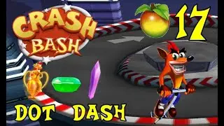 Crash Bash - Wumpa 17: Dot Dash (Trophy/Gem/Crystal Challenge)