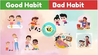 🌟 Good Habits vs Bad Habits for Kids | Learn Healthy Habits in a Fun Way 🎈