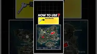Secret Room Key in BGMI #shorts #bgmi #pubgmobile #newupdate