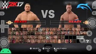 WWE 2K17 Wii Game For Dolphin Emulator On Android Mobile Device | Gameplay