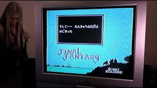『FFマラソン！FF1』ブラウン管テレビでファイナルファンタジーシリーズマラソン 実況プレイ ネタバレ注意 Final Fantasy Marathon CRT TV