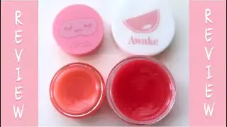 Awake lip mask and moisture balm review