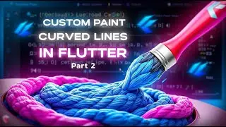 Drawing Curved Lines with Custom Paint in Flutter - Part 2