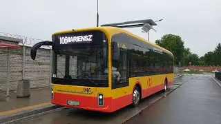 Yutong U12 #946 (MZA Warszawa) - linia 106 ➡️ Mariensztat *goście w opisie*