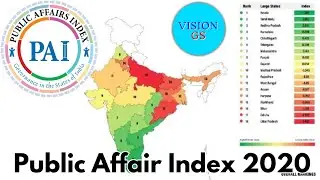 Public Affair Index 2020 : To The Point | Vision Classes | Vision GS