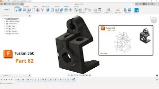 Fusion 360 tutorial 3D Modeling: Part 62
