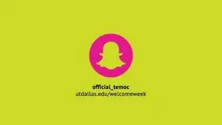 Welcome Week 2016: Snapchat Contest