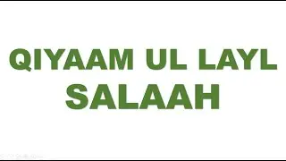 Qiyaam-ul-Layl Salaah