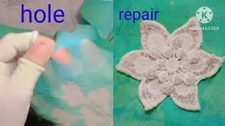 how to make Dupatta repairing damage birthday ko repair Karne Ka Tarika