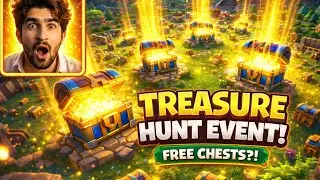NEW Treasure Hunt Event 😱 FREE Chests?! | Clash of Clans