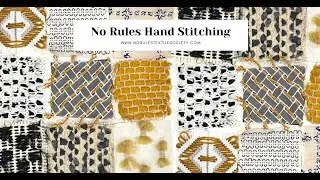 No Rules Hand Stitching Trailer - a mini online course by Jayne Emerson