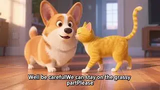 Friendship Story | Dog and Cat | Neighbors Adventure Story  1