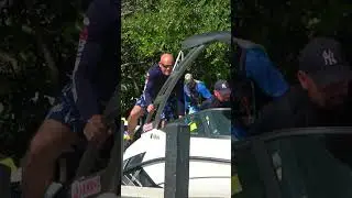 Boater's Dock Disaster: High Speed Impact at Miami Boat Ramp! 🚤💥😱