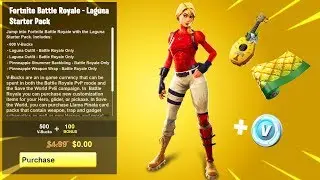 How To Get The LAGUNA STARTER PACK for FREE in Fortnite...