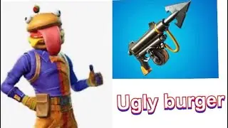 Ugly burger kills squad with harpoon gun