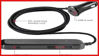 Ultra Slim Multiport USB Car Charger That Keeps Every Device Ready For The Road