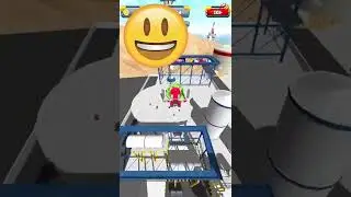 Construction Ramp Jumping 😀 Epic Best Momment Game 😀 #shorts #games #gaming