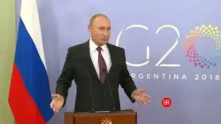 Путин о войне. Саммит G20 Аргентина 2018  #war #stopwar #ukraine #russia