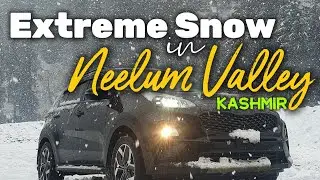 [4k] Life of Kashmir in Snowfall | Sharda Azad Kashmir | Cinematic Video