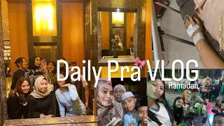 Pra. VLOG 6 || Puasa day 1 🤍|| Cafe rmdan with bocil&rsquo;s 👫|| Masuk UGD 🏥 || Bukber with the gurl&rsquo;s 🥰💅