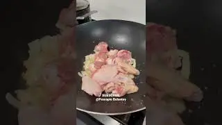 Chicken with squash and string beans #cooking #asmr #filipinocuisine #food #filipinofood #recipe