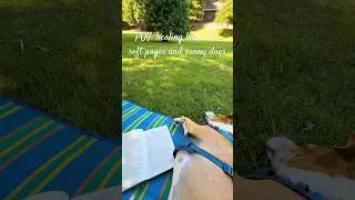 a little peace, a good book, and sunshine ☀️📖 #booktok #readingvibes #summerreads
