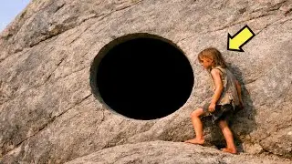 ÓRFÃ SE ESCONDEU EM UM BURACO NA MONTANHA… E O QUE ELA ENCONTROU CHOCOU A CIDADE