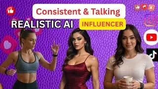 Make a Talking AI Influencer for FREE!  Fooocus AI + ChatGPT + Google Flow Tutorial