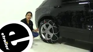 etrailer | How to Set Up Your Konig Tire Chains on a 2020 Land Rover Velar