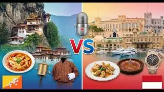 Bhutan vs Monaco: The Kingdom of Happiness vs. The Billionaire's Playground