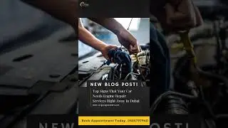🚗⚙️ Top Signs Your Car Needs Engine Repair Services! 🔧🚙