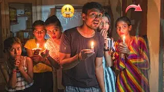 Bloody Merry Challenge At Night😨 bhoot such mai samne aa gya 😵 sab dar gye