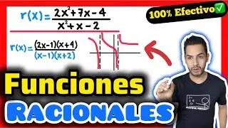 ✅GRÁFICAS de Funciones RACIONALES |𝐆𝐮í𝐚 𝐃𝐞𝐟𝐢𝐧𝐢𝐭𝐢𝐯𝐚💯| PRECÁLCULO