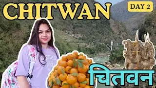 CHITWAN Nepal♥️ | Nepal Vlogs😍 | चितवन में रुके 2 Nights #vlog #nepal #chitwan #goprogirlkomal