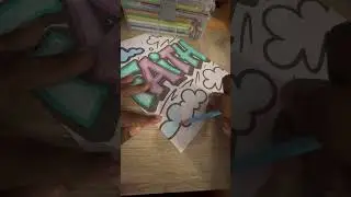 &ldquo;Relax & Color: FAITH Graffiti Bubble Letters 🎨&rdquo;