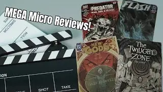 Comic Reels: Predator BWB #3A, Absolute Flash #7A, New Gods #10A & Twilight Zone #1A | Micro Reviews