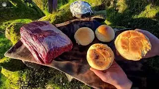 The Ultimate Cheese Stuffed Burger (Wait for the Cut)