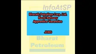 Graduate Engineering Apprentice Vacancies #BPCL ##Jobs #shorts