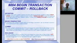 Begin Transaction - Commit Rollback - With(Nolock) With(Readpast) - MSSQL Lesson 