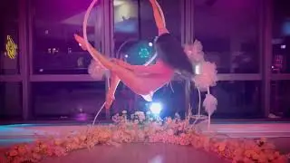 Aerial Hoop Dance Choreography | hoop Beginner | Wonderful U -AGA | 空中吊環