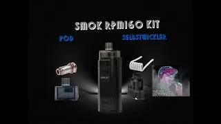 Smok RPM160 KIT - Pod und Selbstwickler Aufsatz