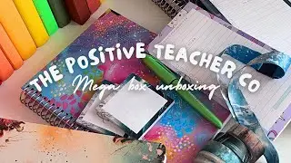 MEGABOX UNBOXING! The positive teacher company 